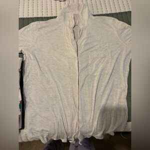 Victoria's Secret Creme Pajama Top